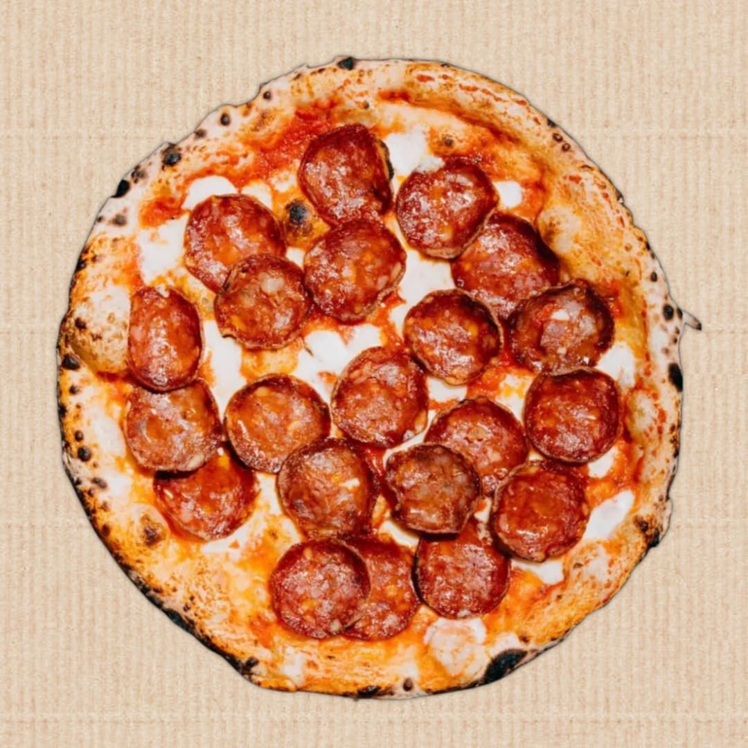 Salami Pizza